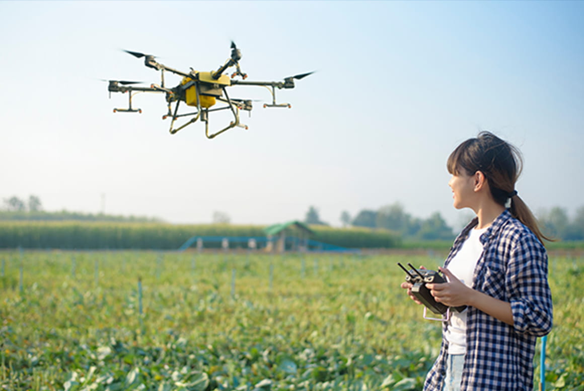 農業の労働生産性を向上する農業DXによる技術革新